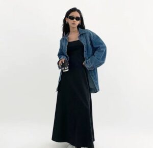 Women's 2025 Summer Relaxed A-Line Maxi Sundress - Stretch-Comfort Strappy Dress